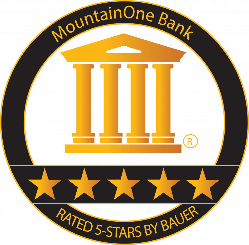 MountainOne Bank 5 Star Rating Jan 2023 by Bauer Financial