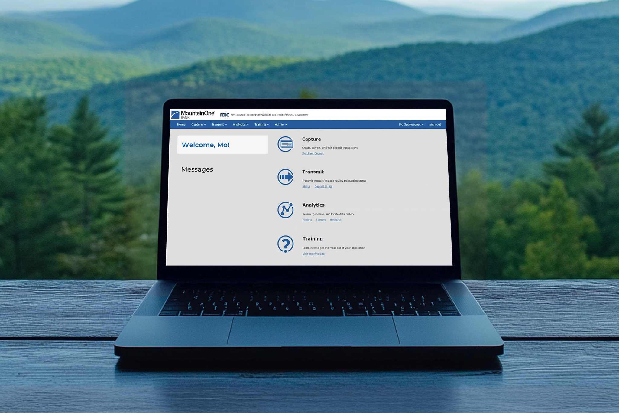 Remote Deposit Capture - MountainOne | Banking - Investments - Insurance