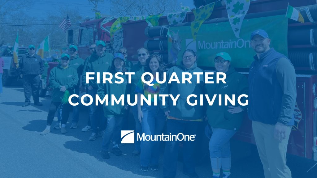 First Quarter Community Giving