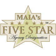 MAIA's Five Star Agency Designation Badge